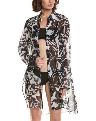 Carmen Marc Valvo Convertible Shirt