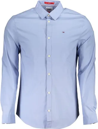 Tommy Hilfiger Azure Cotton Mens Mens Shirt