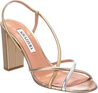 Aquazzura Horizon 85 Leather Sandal