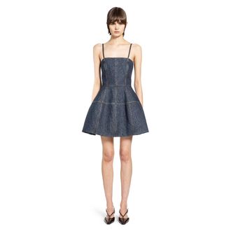 Fendi FF Denim Mini Dress