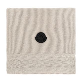 Moncler Heren, Accessoires, Beige, Maat: ONE Size Wol