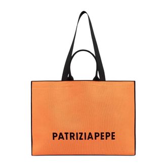 Patrizia Pepe Dames, Tassen, Oranje, Maat: ONE Size Poliester