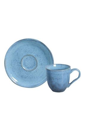 Porto Brasil Coffee Cup & Saucer Set of 6 in Breeze at Nordstrom