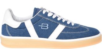 Baldinini Denim Sneaker - Dames - Sneakers - Blauw - 37 1/2 EU - Denim - Schoenen