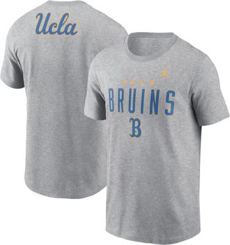 Jordan Brand Mens Jordan Brand Heather Gray UCLA Bruins Campus 2-Hit Primary Mascot T-Shirt at Nordstrom, Size Xx-Large