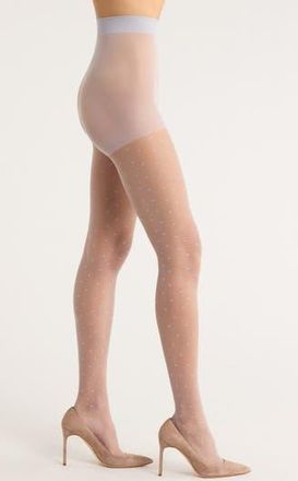 Nordstrom Polka Dots Tights in Grey Dapple at Nordstrom Rack, Size Small/medium