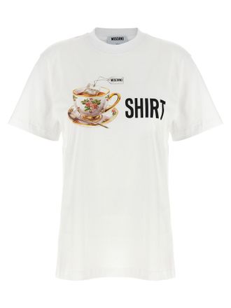 Moschino Womens Printed T-Shirt