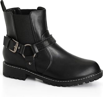 City Chic Womens Ankle Boots - Sloane, Black, 5.5 UK Wide