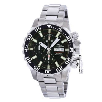 Ball Pre-owned Ball Engineer Hydrocarbon Chronograph Automatic Chronometer Black Dial Mens Watch DC3226A-S4C-BK