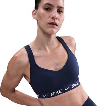 Nike Womens Indy High DF Sports Bra - Midnight Navy Size XL