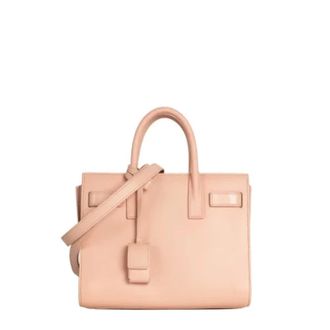 Saint Laurent Pre-owned Handbags, female, Pink, Size: ONE SIZE Pre-owned Leather handbags