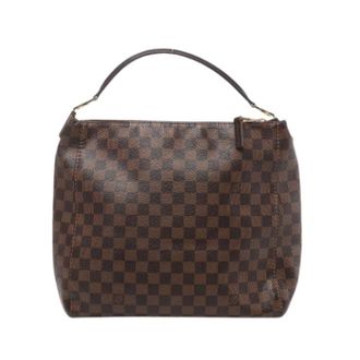 Louis Vuitton Pre-owned Portobello PM Schoudertas - Dames - Pre-owned - Bruin - Maat: ONE Size Leer