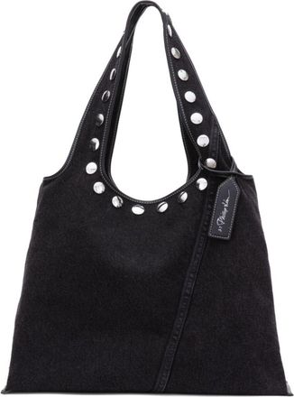 3.1 Phillip Lim Market denim tote bag - women - Cotton/Cotton - One Size - Black