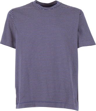 Circolo 1901 T-Shirt di Cotone - Heren - T-shirts - Blauw - XL - Katoen - Tops