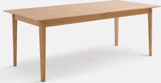 La Redoute Interieurs Uitschuifbare eettafel, eikenfineer, 8 tot 14 couverts, Tioga