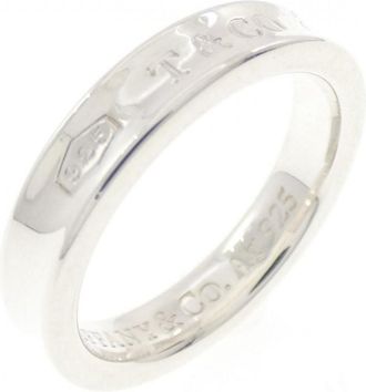 Tiffany & Co. 1837 Silver 925 Band Ring (Pre-Owned)