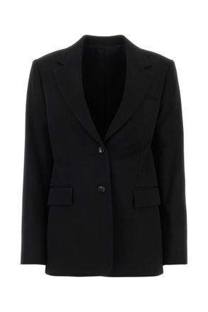 スーツ LANVIN Women Suit Jackets RWJA00085711A23 10 Black Double-breasted Jacket | Lanvin