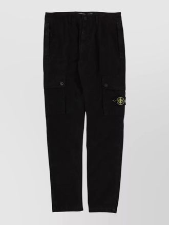 Stone Island cotton cargo trousers