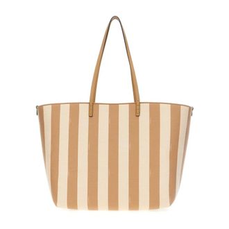 Fendi Roll Large - female - Fendi - Shopping Bags - Beige - ONE SIZE - Bags