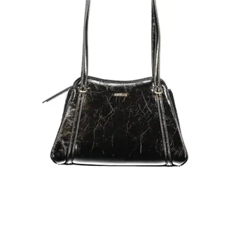 Guess Black Polyurethane Womens Womens Bag