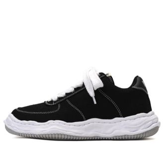 Miharayasuhiro WAYNE OG Sole Canvas Low-top Sneaker Black A10FW720-BLK