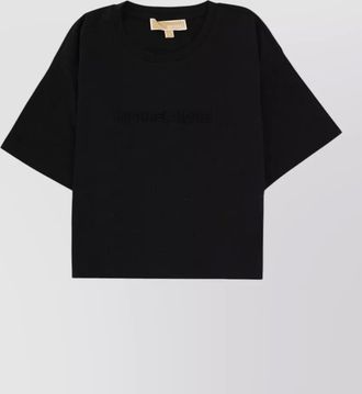 Michael Kors casual short sleeve crew neck top