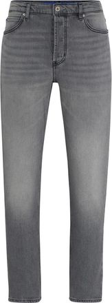 HUGO BOSS Hugo Mens Jeans in Silver 041 - Grey - Size 30W/34L