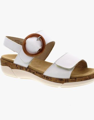 Remonte Womens Remonte JOCELYN Womens Sandals White - Size: 6.5