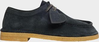 Bottega Veneta Daddy Derby Suede Wallabee Booties