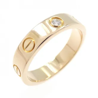 Cartier Pink Gold (18K) Band Ring (Pre-Owned)