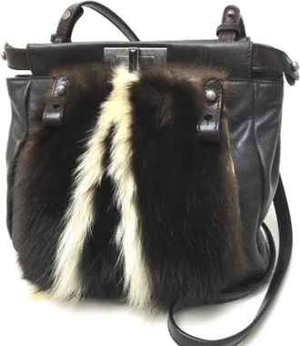 Fendi Pre-owned Vintage Schoudertas - unisex - Vintage Handtas - Bruin - ONE Size - Vintage