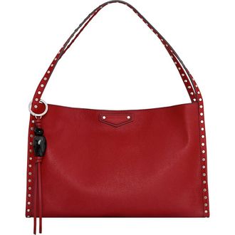 Rebecca Minkoff Dylan Leather Shoulder Bag in Siren at Nordstrom