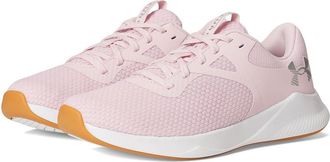 Under Armour Charged Aurora 2 Womens Shoes Prime Pink/White/Metallic Silver : 10.5 B - Medium, Synthetic