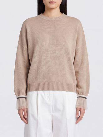 Brunello Cucinelli Maglia Donna colore Beige