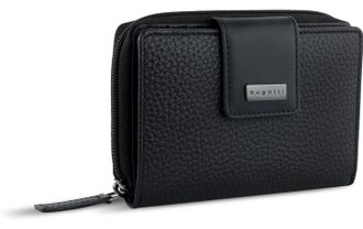 Bugatti Geldb&ouml;rse BUGATTI Sina, Herren, schwarz, Rindsleder, Kleinlederwaren Geldb&ouml;rse