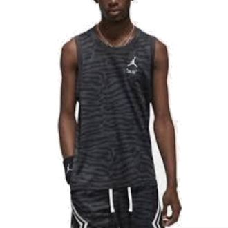 Nike Jordan Air Jordan Sport Dri-FIT Mesh Top Black White FN5855-010