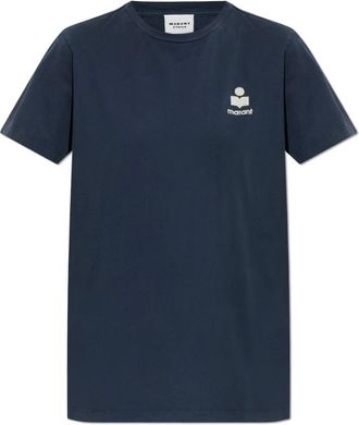 Isabel Marant T-Shirts, female, Blue, S, Aby T-Shirt