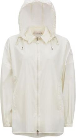 Moncler Womens Polyamide Clothing Jacke - Ivory Nylon - Size EU 38 (Womens)