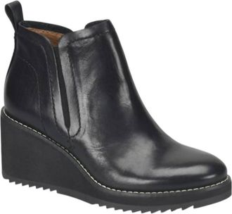 S&ouml;fft Womens Emeree Wedge Boots In Black