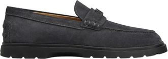 Tod's Mocasines de Ante - Shoes - Hombre - Gris - 42 1/2 EU
