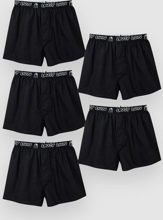 Lousy Livin Underwear 5 Pack Boxershorts schwarz