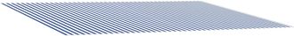 vidaXL Tela De Repuesto Para Toldos Azul Y Blanco 250 X 200 Cm Vidaxl