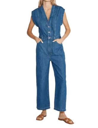 &Eacute;tica Denim Camden Jumpsuit In Lagoonbay
