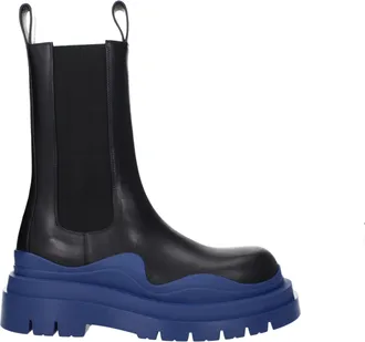 Bottega Veneta Stivaletti Uomo Pelle Nero/Crociera