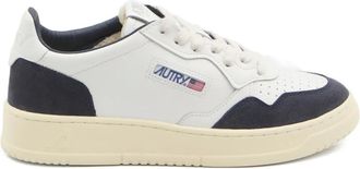 Autry 35mm Medalist geperforeerde sneakers - Wit