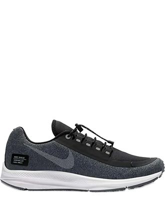 Nike Air Zoom Winflo 5 Run Shield running sneakers - women - Fabric/Fabric/Rubber - 8 - Grey