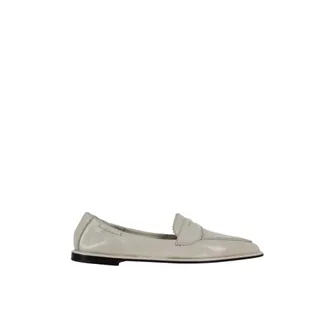 Pomme Dor Loafers, female, Green, Size: 8 1/2 US Patent Flat Loafer
