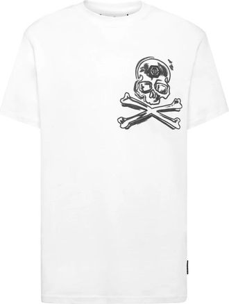 Philipp Plein T-Shirts - Heren - T-shirts - Wit - XL - Tops