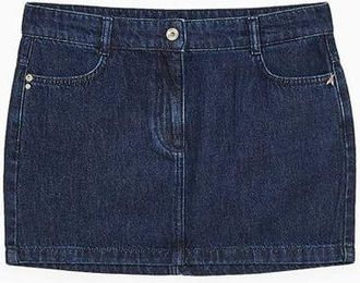 Patrizia Pepe Blue Denim Womens Skirt