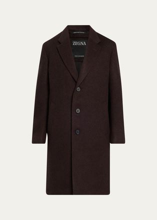 Ermenegildo Zegna Mens Oasi Cashmere Overcoat